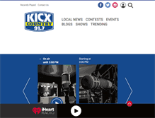 Tablet Screenshot of kicx917.com